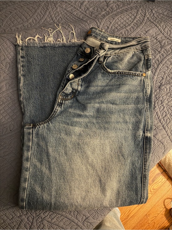 Judy Blue Denim - Judy Blue Wilhelmina High-Waist Wide Leg Jeans with Frayed Hem